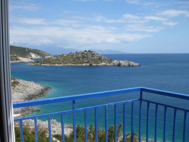Bella Vista Zante - Pink House Apartman Szkinária Kültér fotó