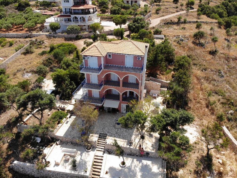 Bella Vista Zante - Pink House Apartman Szkinária Kültér fotó